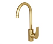 Смеситель для кухни Wasserkraft Aisch 5507 золото матовое 33601