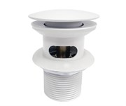 Донный клапан Push-up Wasserkraft Mindel A153 белый матовый 33620