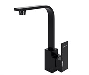 Смеситель для кухни Wasserkraft Abens 2007 черный матовый 33632