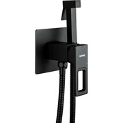 Гигиенический душ скрытого монтажа GAPPO G7217-6 черный матовый 33642
