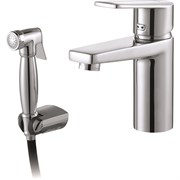 Смеситель для раковины с гигиеническим душем D&K Rhein Lessing DA1322601 34090