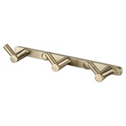 0033 Планка KAISER с 3-мя V-крючками Bronze 35563