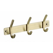 0053 Планка KAISER с 3-мя крючками Bronze/нерж 35568