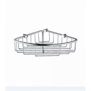 5010 Полка настенная угловая KAISER 214*214*60(103) Chrome/латунь 35779