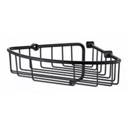 5012 Полка настенная угловая KAISER 214*214*60 (103) Black/латунь 35781