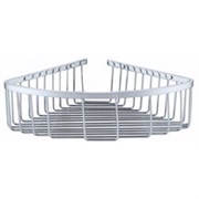 5020 Полка настенная угловая KAISER 202*202*80 Chrome/нерж 35782