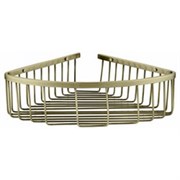 5021 Полка настенная угловая KAISER 202*202*80 Bronze/нерж 35783