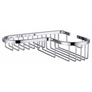 5030 Полка настенная угловая KAISER 215*235*60 (30) Chrome/латунь 35785