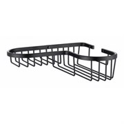 5032 Полка настенная угловая KAISER 215*235*60 (30) Black/латунь 35787