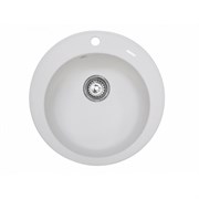 Мойка-Мраморная "KAISER"  (круглая) Ф510 White 35799