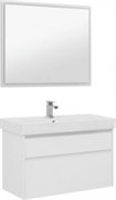 Мебель для ванной Aquanet Nova Lite 100 белый (2 ящика) 38875