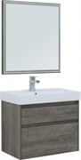 Мебель для ванной Aquanet Nova Lite 75 дуб рошелье (2 ящика) 38889