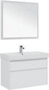 Мебель для ванной Aquanet Nova Lite 90 белый (2 ящика) 38893