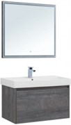 Мебель для ванной Aquanet Nova Lite 90 дуб рошелье (1 ящик) 38894