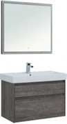 Мебель для ванной Aquanet Nova Lite 90 дуб рошелье (2 ящика) 38895