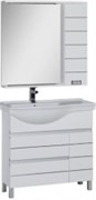 Мебель для ванной Aquanet Доминика 90 L белый 39084