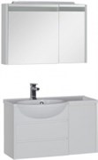 Мебель для ванной Aquanet Лайн 90 L белый 39132