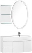 Мебель для ванной Aquanet Опера 115 R белый (2 дверцы 2 ящика) 39208