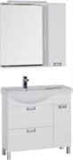 Мебель для ванной Aquanet Сити 90 L белый 39287