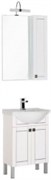 Мебель для ванной Aquanet Честер 60 белый/серебро 39351