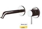 Смеситель для раковины скрытого монтажа Remer X STYLE X15DO золото 39409