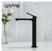 Смеситель для раковины Gappo Futura G1017-62 черный матовый 39427
