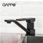 Смеситель для кухни Gappo Fatura G4517-6 черный матовый 39432