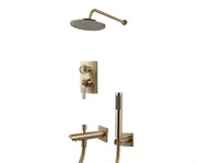 Душевая система скрытого монтажа Bronze de luxe 1760'S 6630CG матовое золото 39469