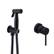 Гигиенический душ со встраиваемым смесителем KorDi Black Night KD A7020 Black Matt 39670