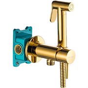 Гигиенический душ скрытого монтажа ALMAes BENITO AL-859-08 золото 33596