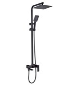 Душевая система Grocenberg SHOWER GB7008BL черная матовая 39787
