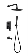 Душевая система скрытого монтажа landberg LB-5030PB black mat 39855