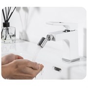 Смесители для биде Gappo Fatura G5017-8 белый/хром 39897