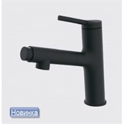 Смеситель для раковины с выдвижной лейкой GAPPO G1052-76 черный матовый 39906