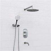 Душевая система скрытого монтажа с термостатом Wasserkraft Berkel А174819 24066