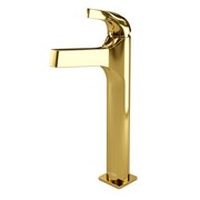 Смеситель для раковины Wasserkraft Sauer 7103H золото 40049