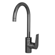 Смеситель для кухни Wasserkraft Wiese 8407 оружейная сталь 40070