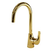 Смеситель для кухни Wasserkraft Sauer 7107 золото 40071
