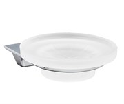 Мыльница стеклянная Wasserkraft  Kammel K-8329WHITE 40113