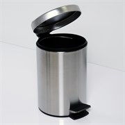 Ведро с педалью,5L WasserKraft KK-665 хром матовый 40233