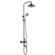 Душевая стойка Lemark Peretto LM6362RB черный 337624