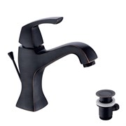 Смеситель для раковины Lemark Nubira LM6206ORB чёрный 337723