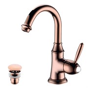 Смеситель для раковины Lemark Spark LM6707RG золото 337763