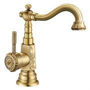 Смеситель для кухонной мойки Lemark Jasmine LM6604B бронза 337765