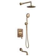 Душевая система Lemark Jasmine LM6622B бронза 337777