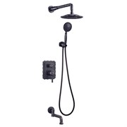 Душевая система Lemark Jasmine LM6622ORB черный 337778