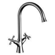 Смеситель для кухонной мойки Lemark Duetto LM5704C хром 337809