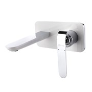 Смеситель для раковины Lemark Melange LM4926CW белый/хром 337827