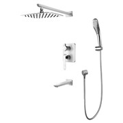 Душевая система Lemark Melange LM4922CW белый/хром 337828