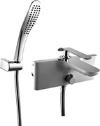 Смеситель для ванны Lemark Melange LM4914CW белый/хром 337829